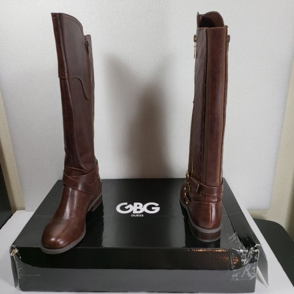 GBG Guess Haidyn Dark Brown Women Boots Size-7-M  COD/192 - Picture 5 of 8